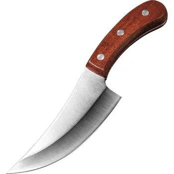 IGOODS ręczny nóż kuchenny wykrawania mięsa Tasak nóż wędkarski pogromca nóż ostrze мясницкий nóż odkryty gotowanie narzędzie