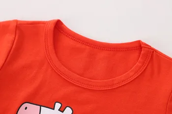 2021 New Baby Boy Clothes Print T-Shirt+Szorty Print Deer Kids Clothes Sets Toddler Chłopiec Suit Odzież Dziecięca Dla 1-5 Lat
