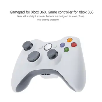 Kontroler dla konsoli Xbox 360 bezprzewodowy/przewodowy kontroler dla konsoli XBOX 360 Controle Bezprzewodowy joystick kontroler joystick do XBOX360