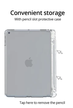 Funda iPad Pro Air 1 2 9.7 case dla Apple iPad 5. 6. generacji odporny na wstrząsy elastyczny przezroczysty pokrowiec Filicone dla iPad Air 1 2