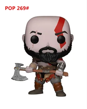 GOW Toys GOD OF WAR 3 Kratos 10CM Action Figure Toy Dolls Sparta Kratos 269# Collection Model Toy