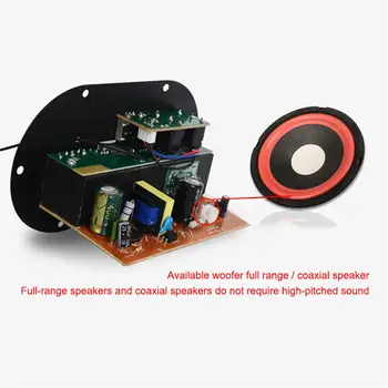 8 cali 10 cali 12V 24V 220V Three-use SF-2MIC Car Digital Amplifier Monophone Amplifier Board z wbudowaną funkcją Bluetooth