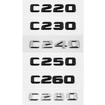 C230 C220 C240 C250 C260 C280 plastikowe metalowe logo dla Mercedes-benz AMG W204 W211 W163 Oryginalna naklejka auto ikonę akcesoria