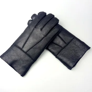 2020 ciepłe zimowe rękawice z naturalnego owczego futra dla kobiet męskie rękawice ze skóry naturalnej super ciepłe unisex koce futrzane rękawice dla pań