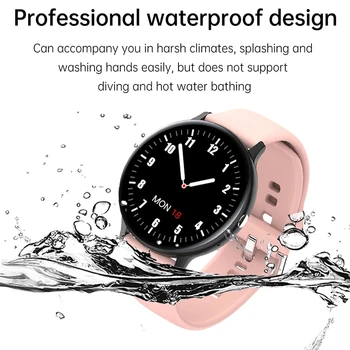 LIGE nowy P8 kolorowy ekran zegarek kobiety mężczyźni pełna dotykowy fitness tracker ciśnienia krwi zegarek kobiet zegarek dla Xiaomi