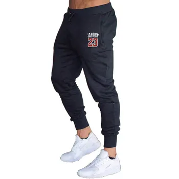 2020 Nowe Męskie Biegacze Jordan 23 Casual Męskie Spodnie Sportowe Szary Biegacze Homme Spodnie Odzież Sportowa Spodnie Kulturystyka