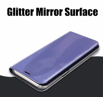 Smart Mirror Flip Cover For Xiaomi Mi 9T 5C 6 Mix 3 A2 A1 5X 6X 8 SE A2 8X 8 Lite 6 Pro Case Luxury For Xiaomi Poco F2 Pro Case