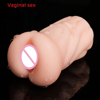 Pochwa dla mężczyzn, zabawki, seks zabawki 4D realistyczna Głebokie gardło masturbator męski Silikonowa sztuczna wagina usta anal oral erotyka 2020