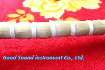 1000 g AAA skrzypce altówka wiolonczela Mongolia naturalny biały łuk włosy w koński ogon 80-85 cm