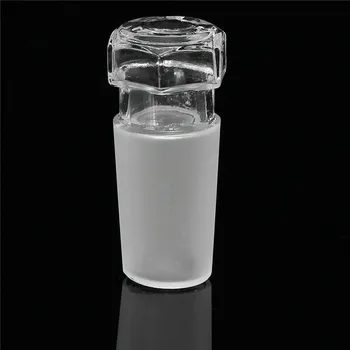 Kicute Brand New 5 szt. szkło borokrzemianowe korek mielone połączenie Laboratorium butelka wtyczkę butle laboratoryjne chemia szkło 24/40 24/29