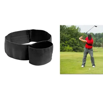 Black Golf Arm Correction Belt Swing Train Ramię Training Aid rozrywkowe i sportowe akcesoria