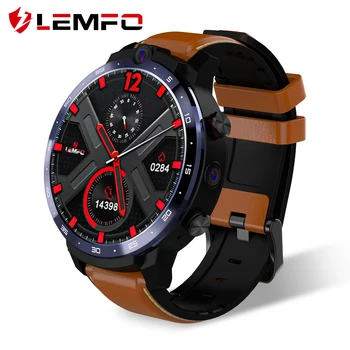 LEMFO LEM12 Smart Watch Men 4G 3GB+32GB GPS, Dual Camera With Power Bank Google Play Store Smart Watch Android